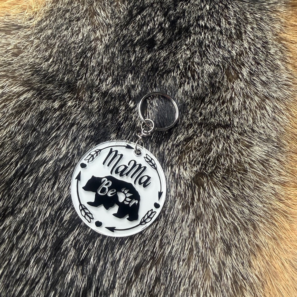 Mama Bear Keychain
